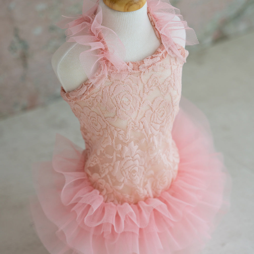 Romantic TuTu Dress / Rose Pink